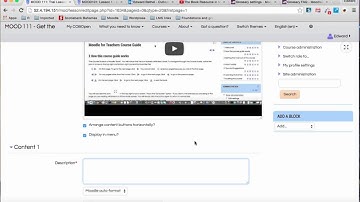 The Moodle Lesson Part 2