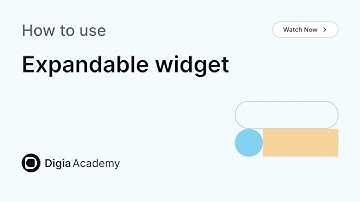 How to use Expandable widget in Digia Dashboard | Step-by-Step Tutorial | Digia Academy