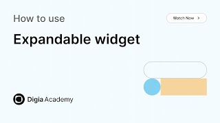 How to use Expandable widget in Digia Dashboard | Step-by-Step Tutorial | Digia Academy
