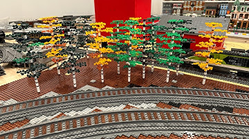 LEGO Landscaping - Adding Birch Trees And More