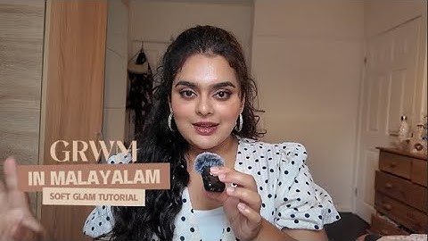 Soft Glam Makeup Tutorial for Beginners IN MALAYALAM 💄🩷