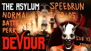 DEVOUR: Asylum - Speedrun Normal Batteries/Perks in 13:05