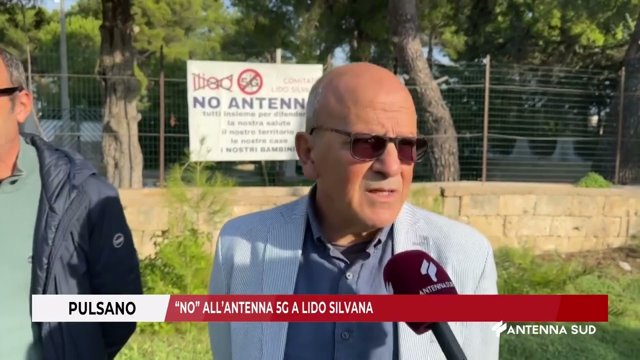 08 NOVEMBRE 2024   PULSANO TA   NO ALL’ANTENNA 5G A LIDO SILVANA