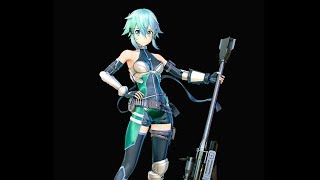 SAO:FB (PS4, JPN Voice) HQ - Sinon Ryona 01