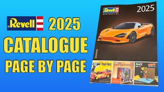 Exploring EVERY NEW Revell Kit In 2025 | Physical Catalogue Page
