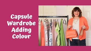 Capsule Wardrobe, Colour Ideas - How To Add Colour to Your Capsule Wardrobe