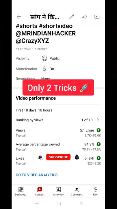 Only 2 Trick😱 Shorts Viral केवल 1 घण्टे में 🚀🔥#shorts