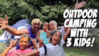 First Time Camping With 3 Kids! Camping Vlog
