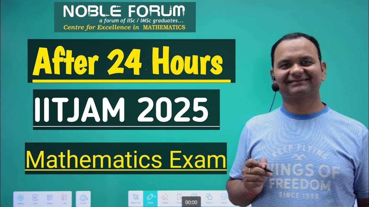 After 24 Hours of IIT JAM 2025: Math Exam Review & Student Feedback| # ...
