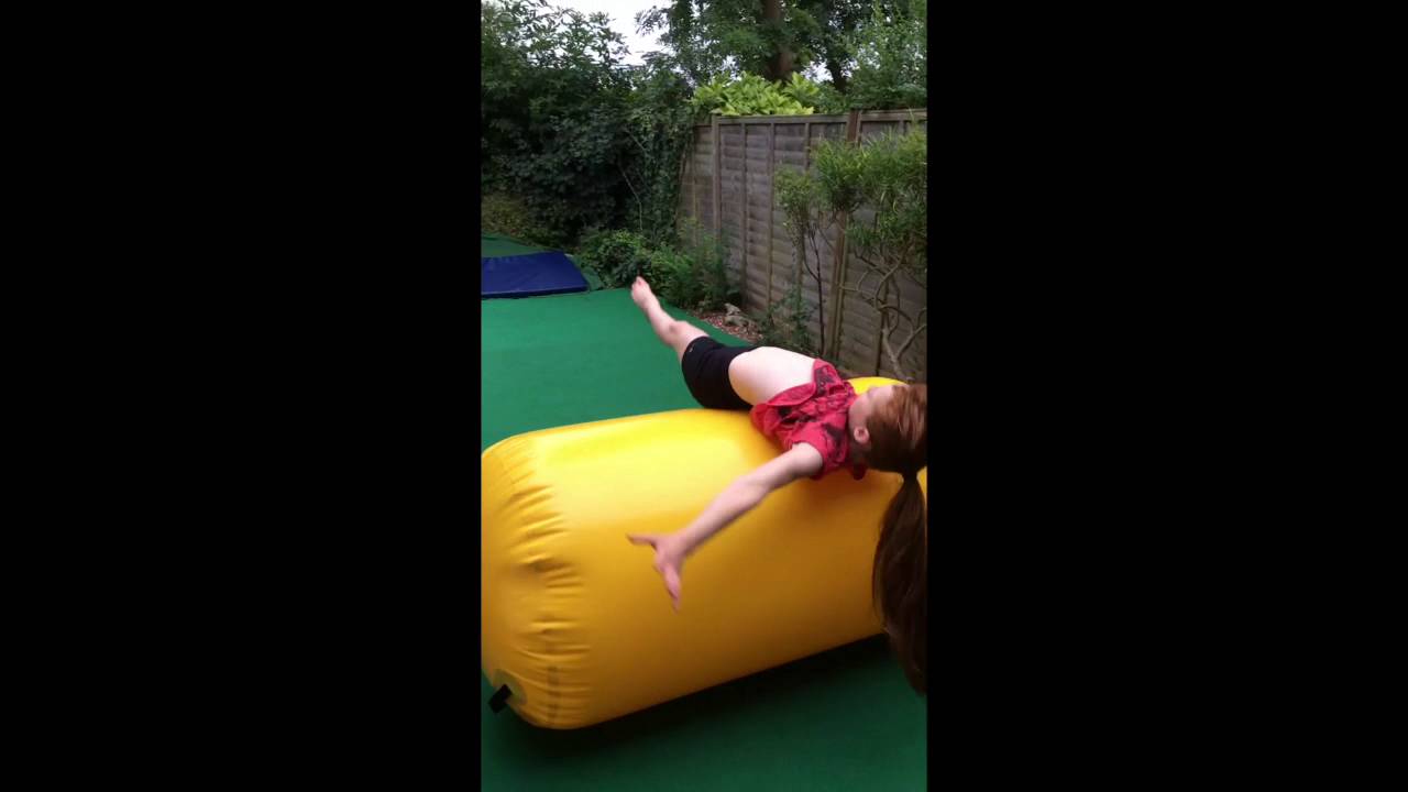 GYMNASTIC TUCKS FLICK BACK HANDSPRING CARTWHEEL ETC ONTO HARD GROUND