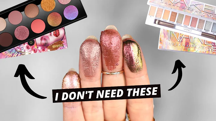 I STILL DON'T NEED NEW EYESHADOW PALETTES & HERE'S WHY! BUILDING MY OWN PALETTE TO DUPE NEW PALETTES