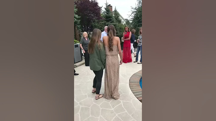 Green Jacket Girl Falls In Pool Prom