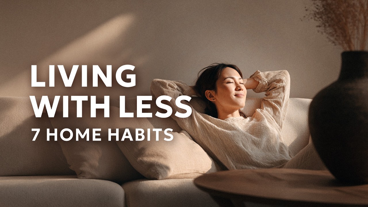 7 Simple Home Habits for Living With Less