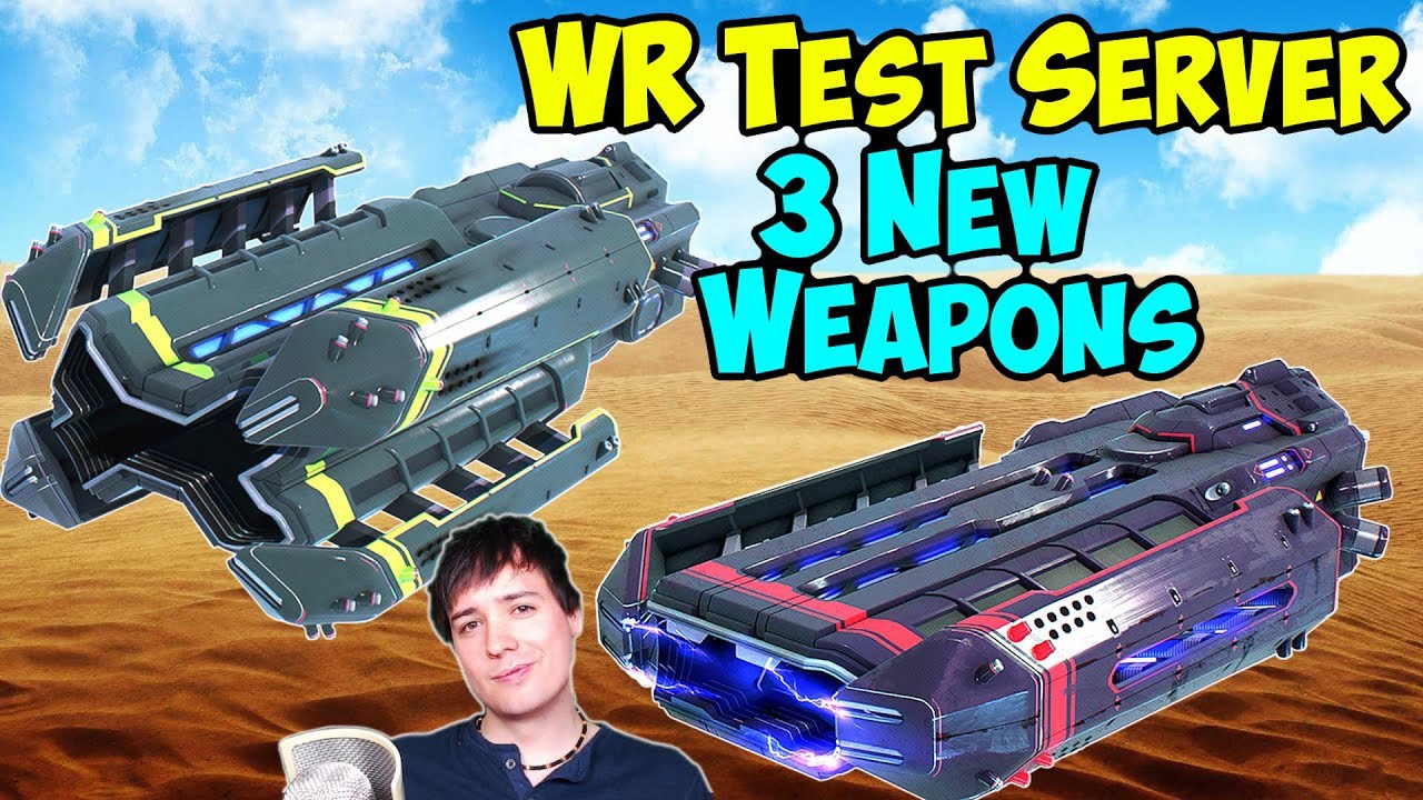 War Robots Test Server 3 New Energy Shotgun Weapons WR News Vlog War robots test server 3 new energy shotgun weapons wr news vlog