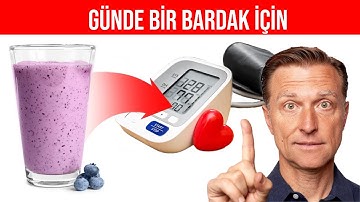 Yüksek Tansiyon (Hipertansiyon) için, Günde Bir Bardak İçin | Dr.Berg Türkçe