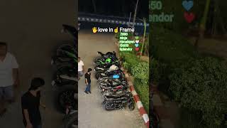 Riders ki Asli Pehchaan 💯 | Love in Frame#Love#Ninja650#Z800 #Himalayan450 #GT650 #Splendor# #shorts