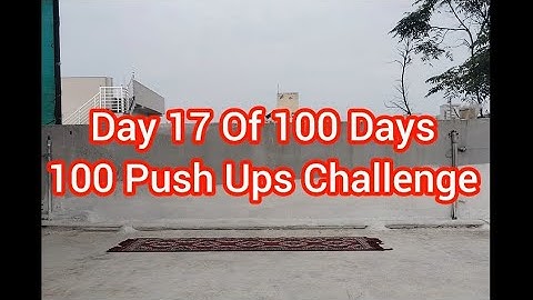 Day 17 | 100 Days 100 Push-Ups Challenge 💪 | No Rest, Just Progress 🔥 #100pushupschallenge 