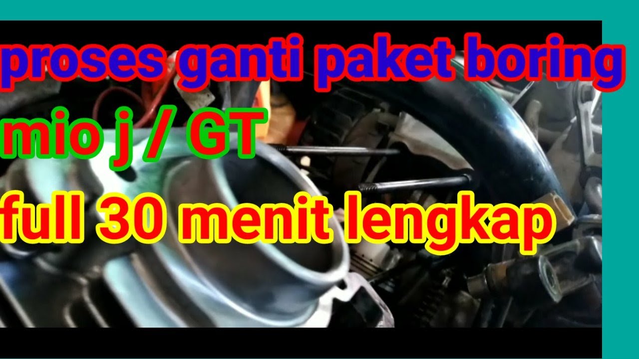 Cara memasang blok seher mio j / GT