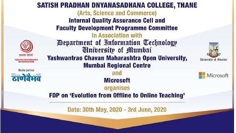 Day 2- FDP on Evolution from Offline to Online Teaching