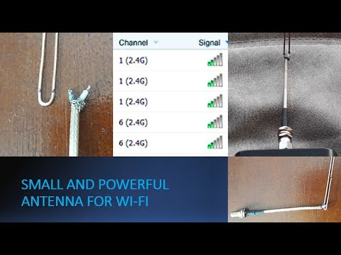 Como hacer una antena casera para captar Wifi pequea y potente Antena Slim Jim casera