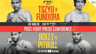 Post-Fight Press Conference | #TszyuFundora \& #RollyPitbull