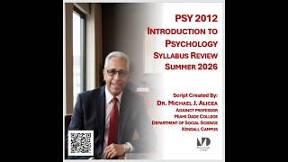 PSY 2012   Syllabus Review   FINAL EDIT