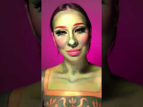 PRINCESS FIONA MAKEUP TUTORIAL #shrek #makeup #fiona