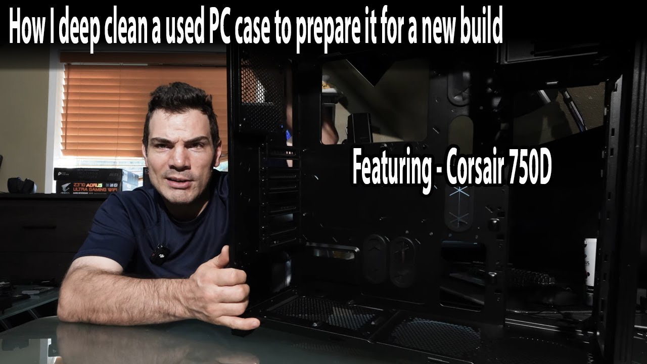How to clean out a case to prepare it for a build. Featuring a Corsair ...