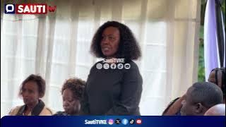 Cyrus Jirongo three official wives introduced at his Gigiri home by funeral committee 