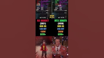 🔥RTX 3060Ti vs RX 6600XT - Ultimate Comparison! 💥⚔️ #pcgaming #benchmark #amd