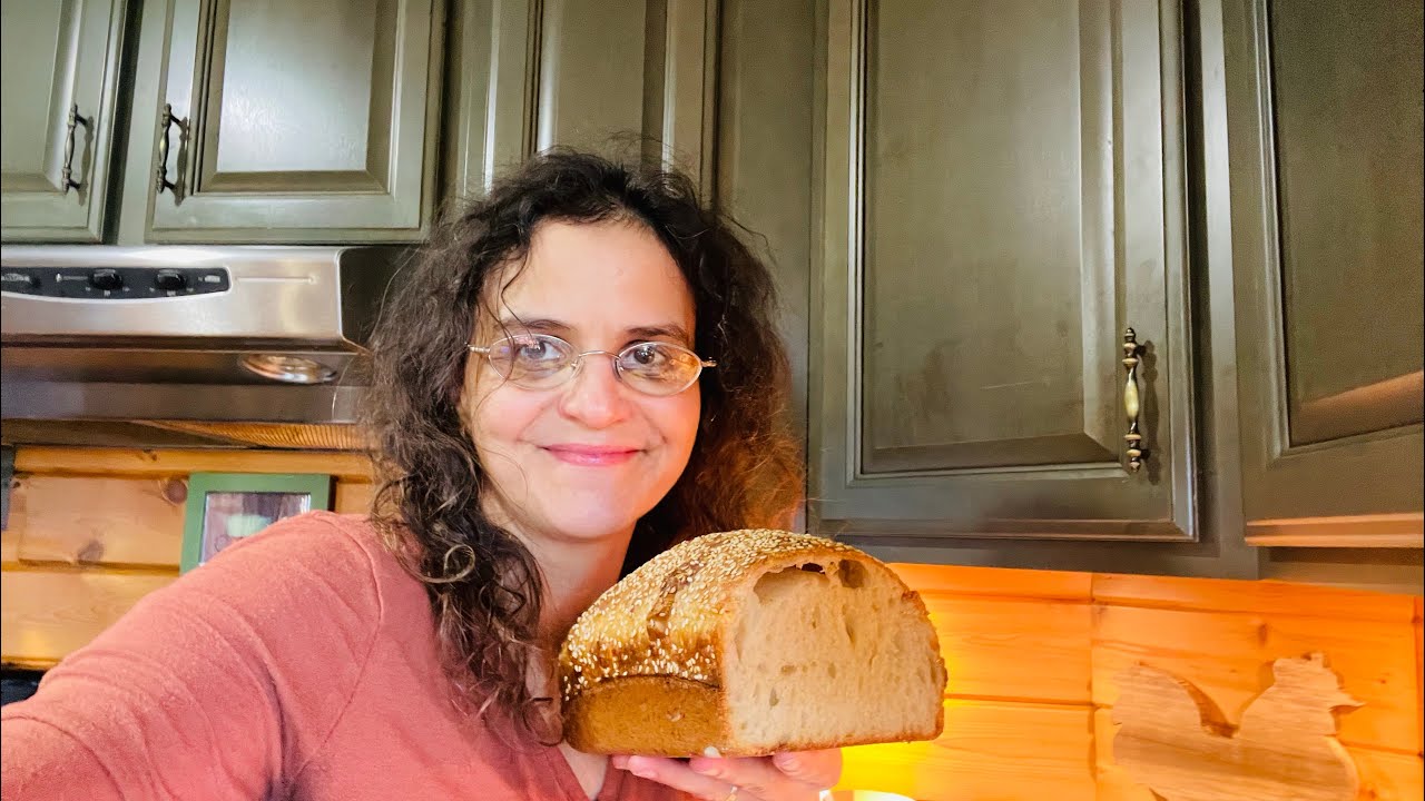 Making Sourdough Bread and enjoying Beautiful Fall Colors with Goats