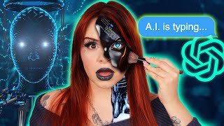 KÜNSTLICHE INTELLIGENZ bestimmt mein Makeup! 🤖 (ich glaube wir haben ein Problem...)