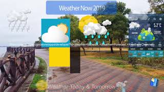 Weather Now Free Weather Forecast App & Widget Promo screenshot 1