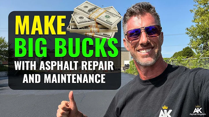 Make $6,000 in One Day with Asphalt Repair and Maintenance 💰