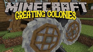 Creating Colonies | Ep14 - Byzantine Style Town Hall | Mechanical Crafting!
