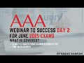 Jun 25 AAA webinar Day 2 By Kashif Kamran