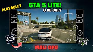 GTA 5 Lite 8 GB ONLY on Mali GPU | GameFusion Emulator v5.3.5