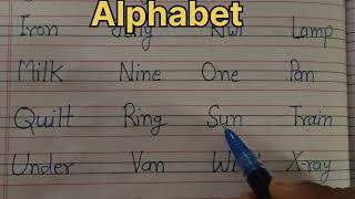 Alphabet ABCD for Kids| Alphabet spelling A toZ | ABCD phonic song| ABCD jase likhna sikhe