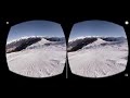 Ski slopes in the Austrian Alps VR box 360