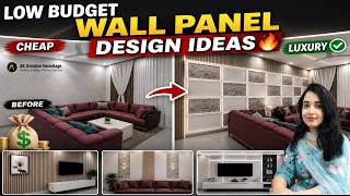 लिविंग एरिया के लिए शानदार Wall Panel Designs | Modern Home Decor