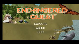 ENDANGERED QUEST: An Android-based 3D game about Endangered animals in the Philippines screenshot 5