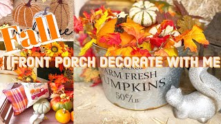 🍁 NEW FALL FRONT PORCH DECORATING | FALL DECOR IDEAS | OUTDOOR FALL DECOR @SpringsSoulfulHome