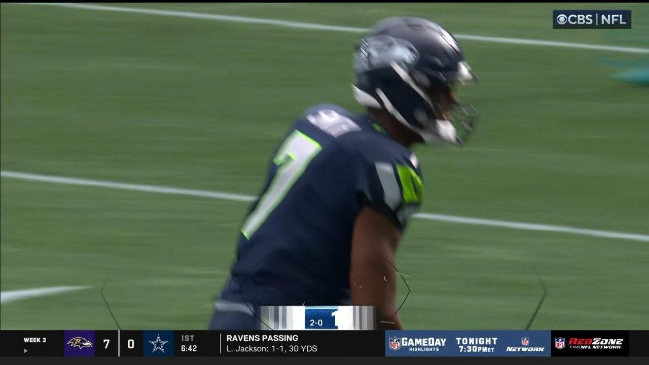 D.K Metcalf 71 Yard Touchdown vs. Dolphins