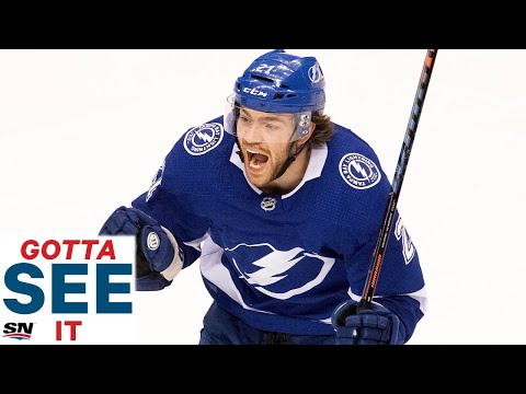 GOTTA SEE IT: Brayden Point Scores In 5TH OVERTIME  To Give Lightning Game 1 Win Over Blue Jackets