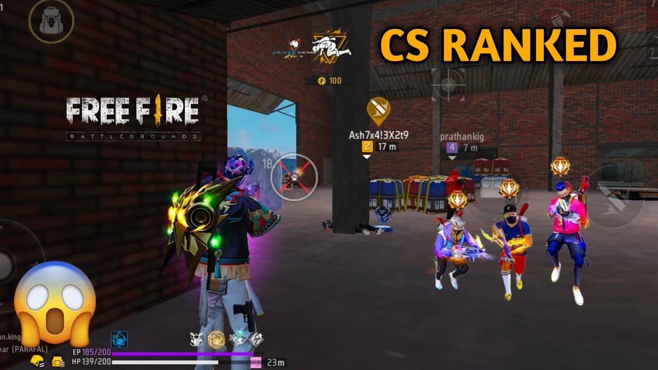 CS RANKED || 1 VS 4 || ACE || FREE FIRE MAX || 1 VS 4 CLUTCH - YouTube