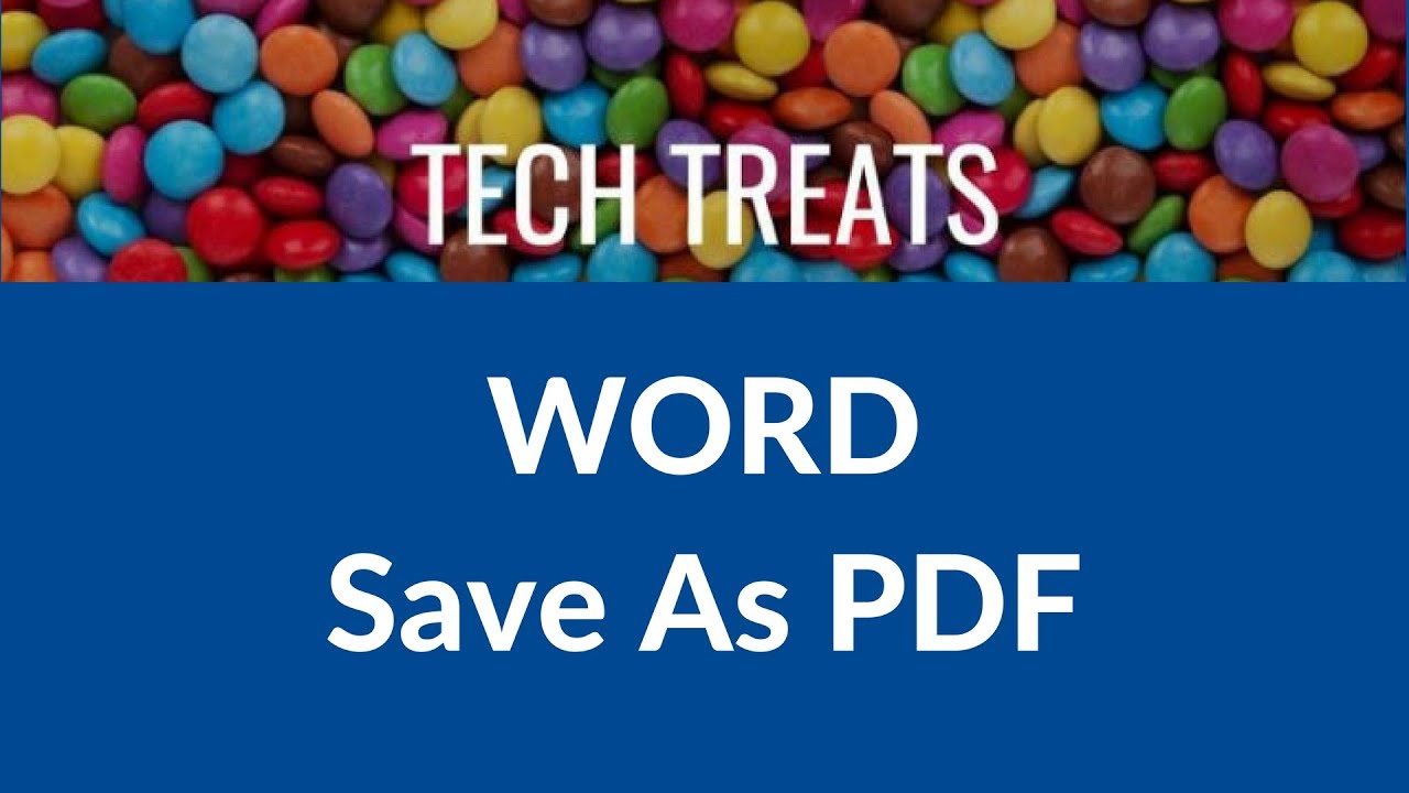 Word Save As Pdf Download