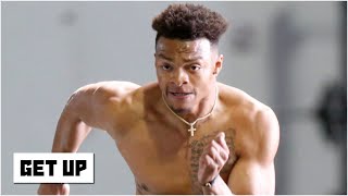 Justin Fields ran a 4.44 40-yard dash at his pro day. How will speed impact draft stock? | Get Up