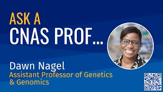 Ask a CNAS Prof: Dawn Nagel, Assistant Professor of Genetics & Genomics