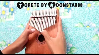 Video thumbnail of "Torete by Moonstar88 (Kalimba cover)"