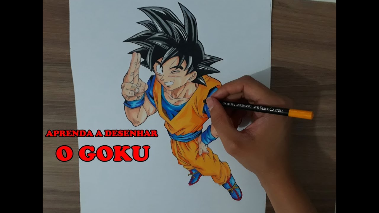 Aprendendo á desenhar personagens de Dragon Ball #DragonBallZ